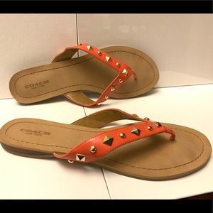 <SOLD> Coach sandals